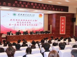 共青团武威职业技术大学信息技术学院第一届团员暨学生代表大会成功召开